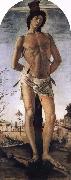 Sandro Botticelli San Sebastian France oil painting artist